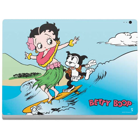 Betty Boop Surfing Surface Book 2 15in Skin